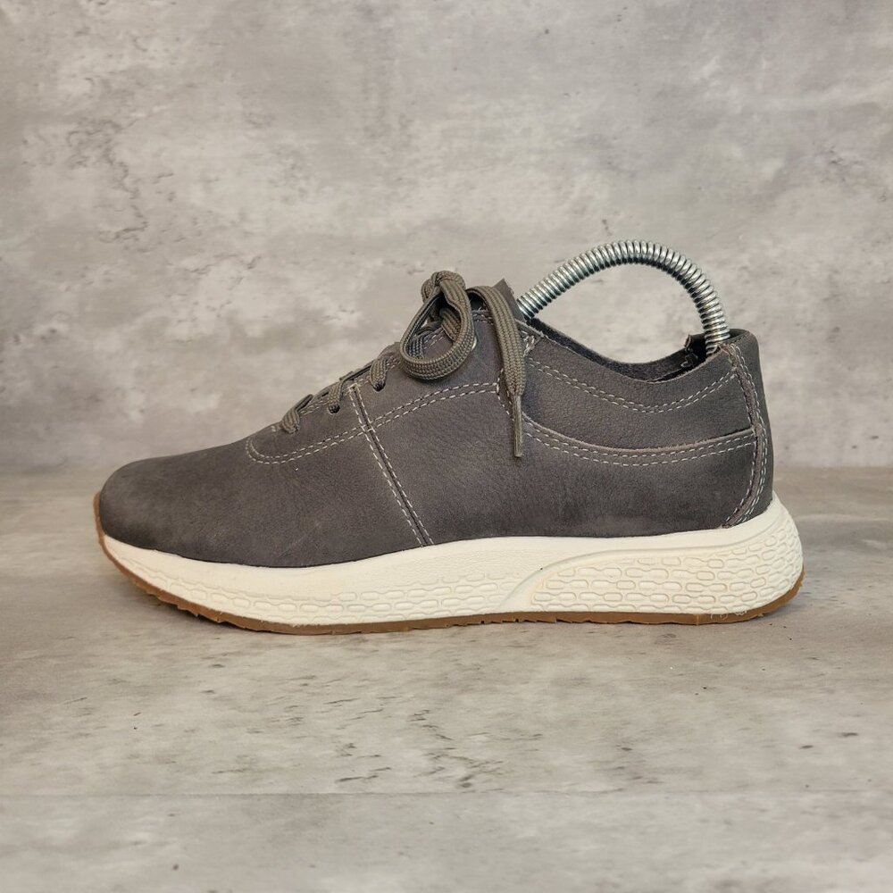 LL Bean‎ Shoes Womens 6.5 Gray Stone Coast Oxford Sneakers Lace Up Casual 507181